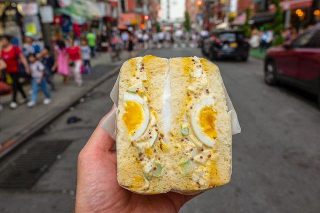 Chinatown Egg Sando ($5.43, includes tax)<br/>